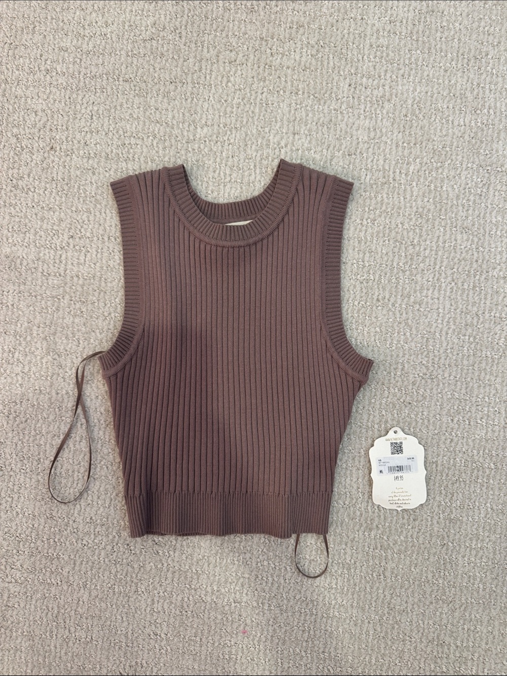 NWT Altar’d State Brown Tank Top Size XS